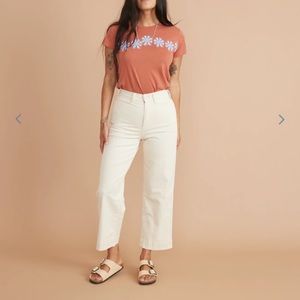 NWT Marine Layer Bridget Pant in Antique White